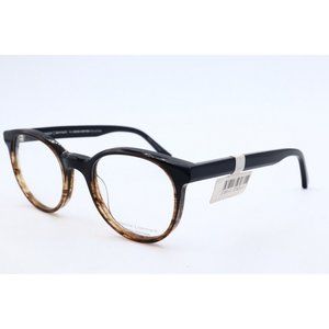 New Prodesign Denmark 4785 c.5045 Oval Brown Eyeglasses Demo Lenses 49mm
